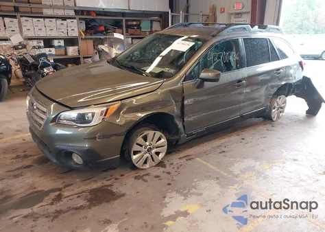 2017 Subaru Outback 2.5I Premium z USA, uszkodzony, nr VIN 4S4BSACC4H3388029